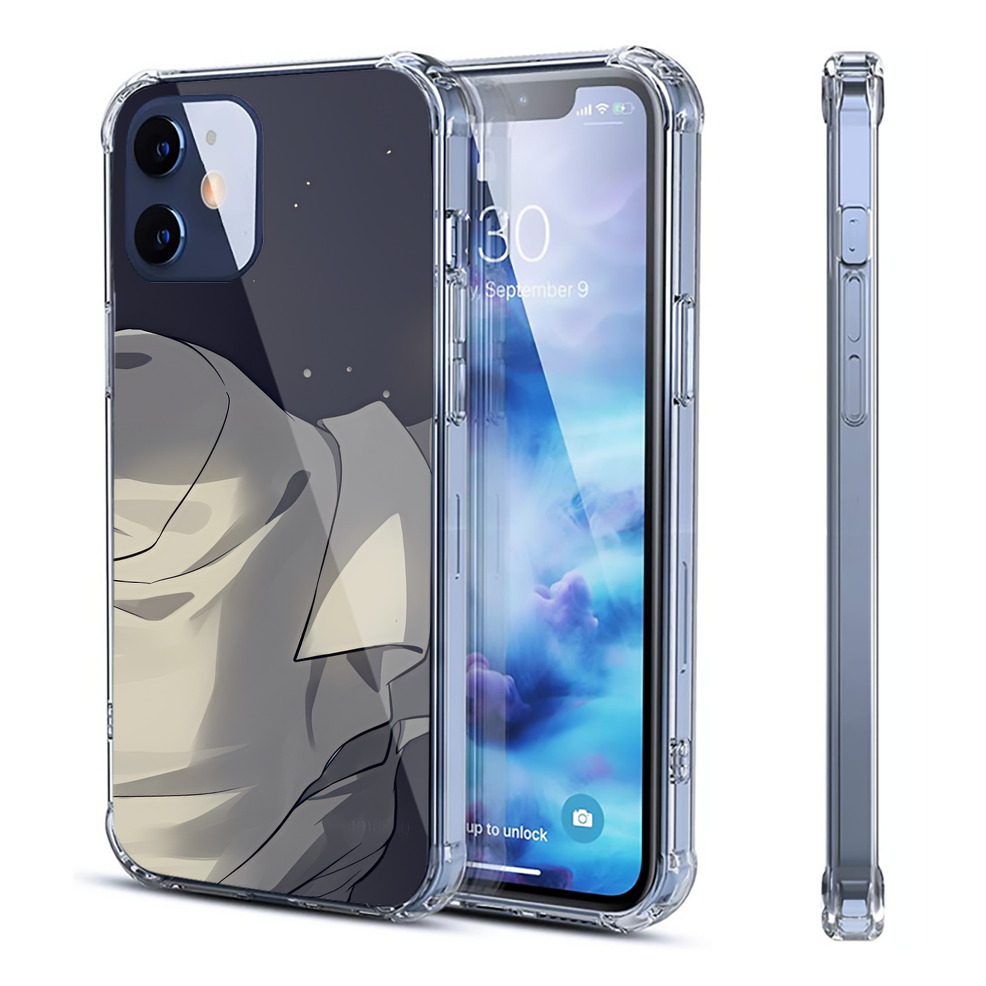 （画像用） ハイキュー!! Haikyu!! 【iPhone 12シリーズ対応】透明スマホケース（クリアソフトケース）